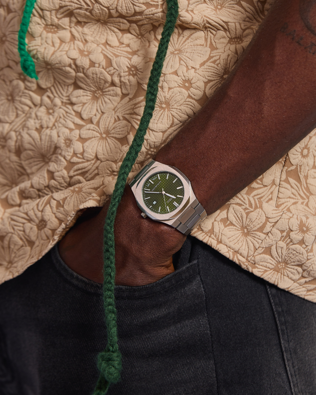 Silver x Mint Green Astral Date Master