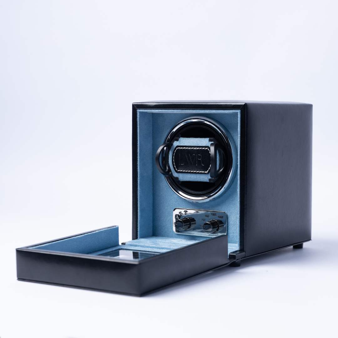 Blue Cubic Watch Winder