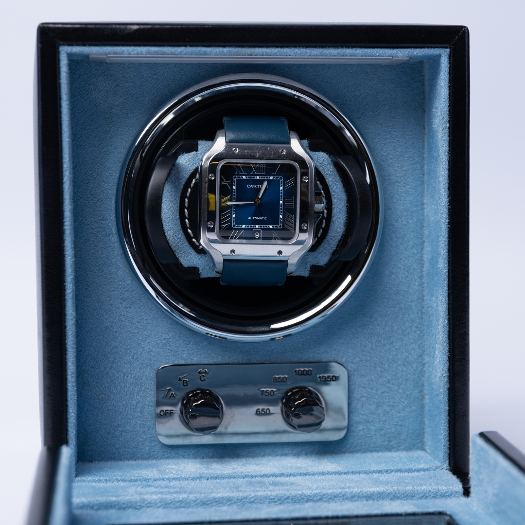Blue Cubic Watch Winder