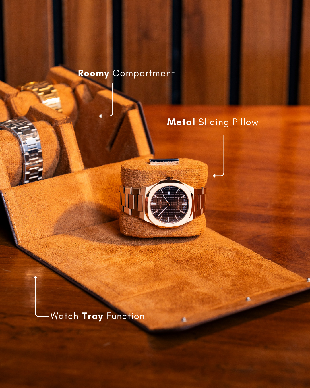 Pecan Brown x Brown - 4 Slot