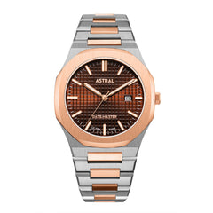 Two Tone Brown Dial Astral Date Master