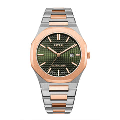 Two Tone Green Dial Astral Date Master